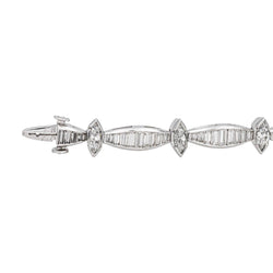 Bracelet  White gold  diamond 