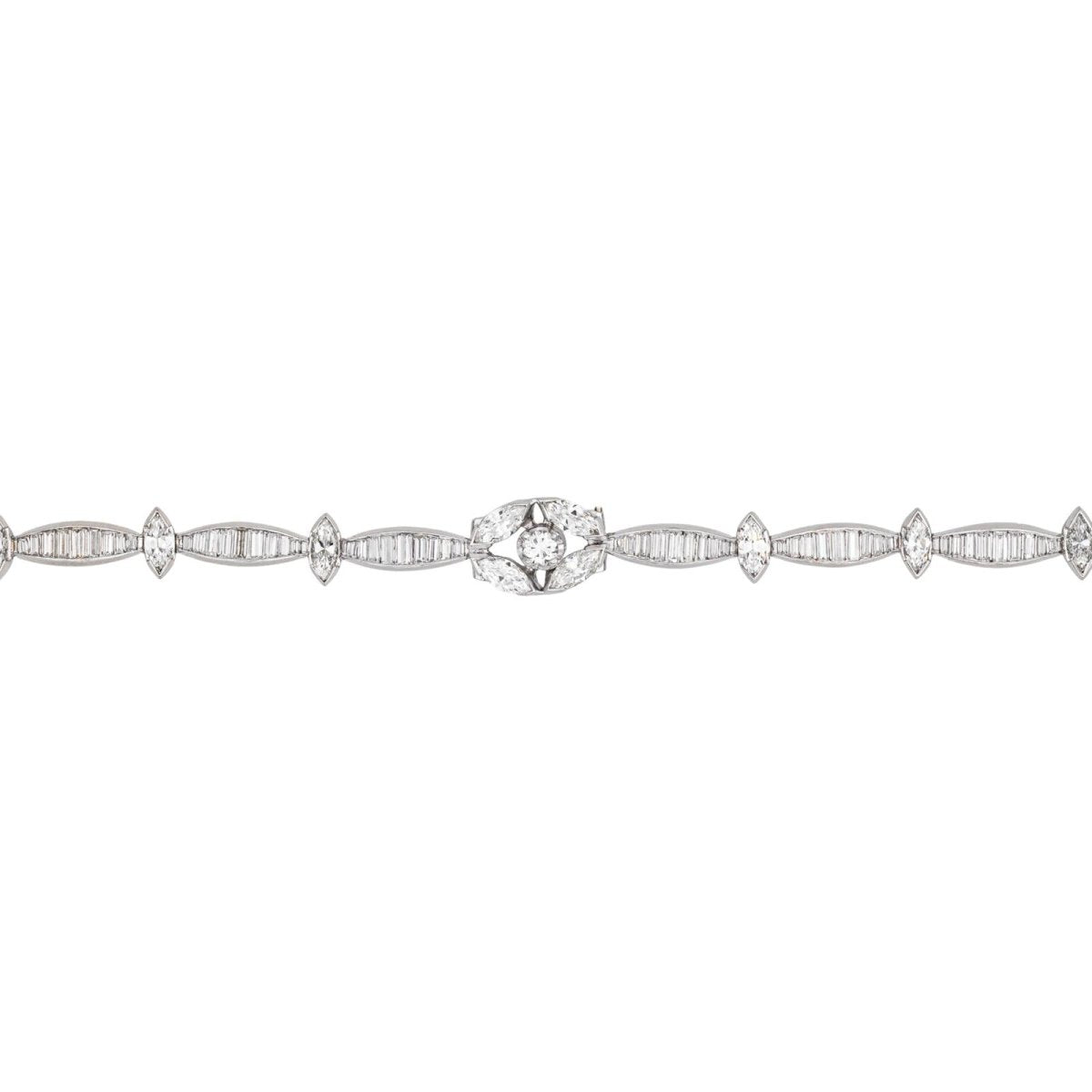 Bracelet  White gold  diamond 