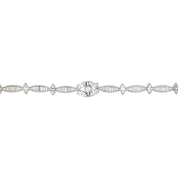 Bracelet  White gold  diamond 