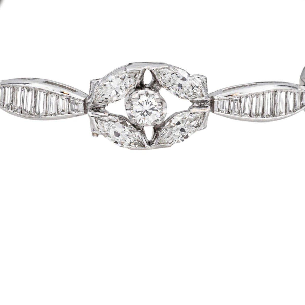 Bracelet  White gold  diamond 