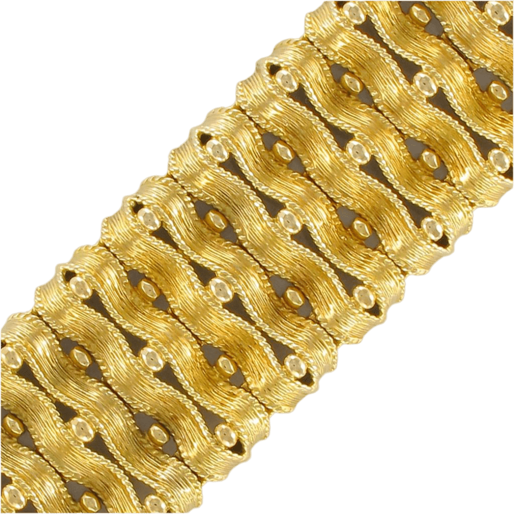 Bracelet Souple en or jaune - Castafiore