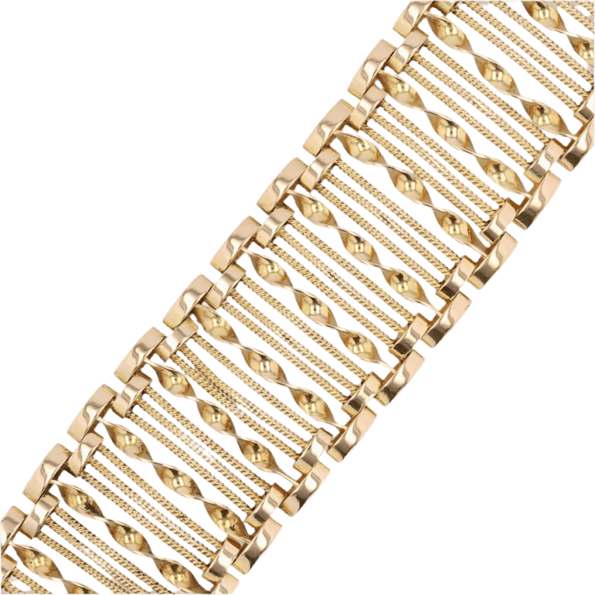 Bracelet Souple en or jaune - Castafiore