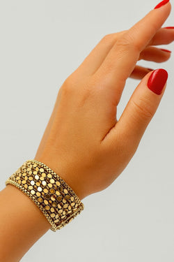 Bracelet Souple en or jaune - Castafiore