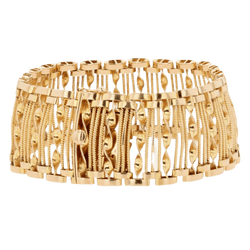 Bracelet Souple en or jaune - Castafiore