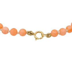 Bracelet  Yellow gold Coral