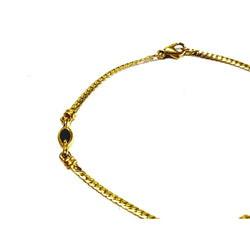 Bracelet souple en or jaune et saphirs - Castafiore