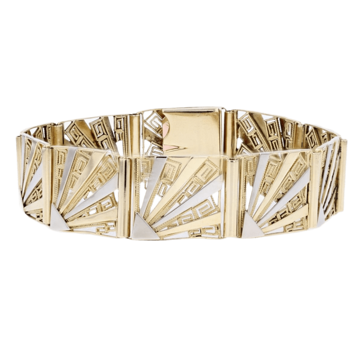 Bracelet Souple en or jaune, or blanc - Castafiore