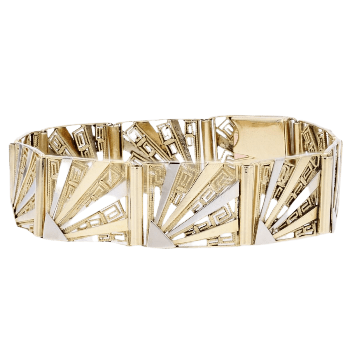 Bracelet Souple en or jaune, or blanc - Castafiore
