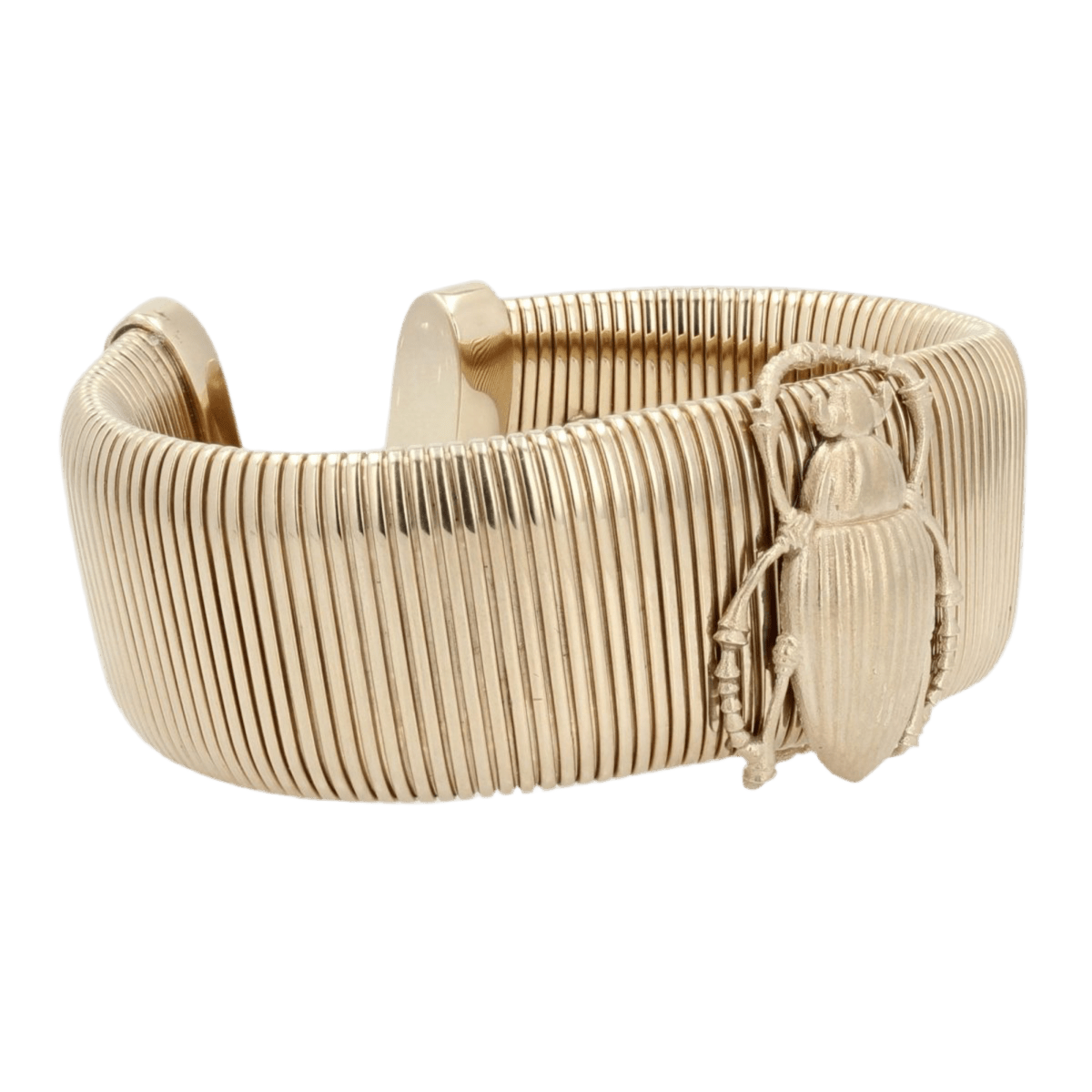 Bracelet Souple en vermeil, argent, recouvert d'or jaune - Castafiore