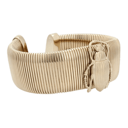 Bracelet Souple en vermeil, argent, recouvert d'or jaune - Castafiore