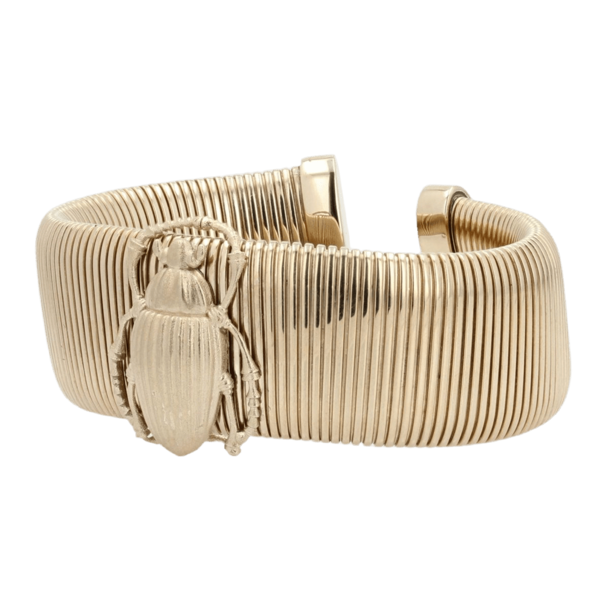 Bracelet Souple en vermeil, argent, recouvert d'or jaune - Castafiore