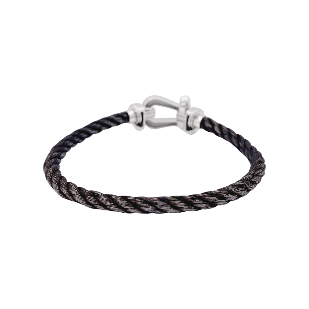Bracelet Souple FRED "Force 10" en or blanc - Castafiore