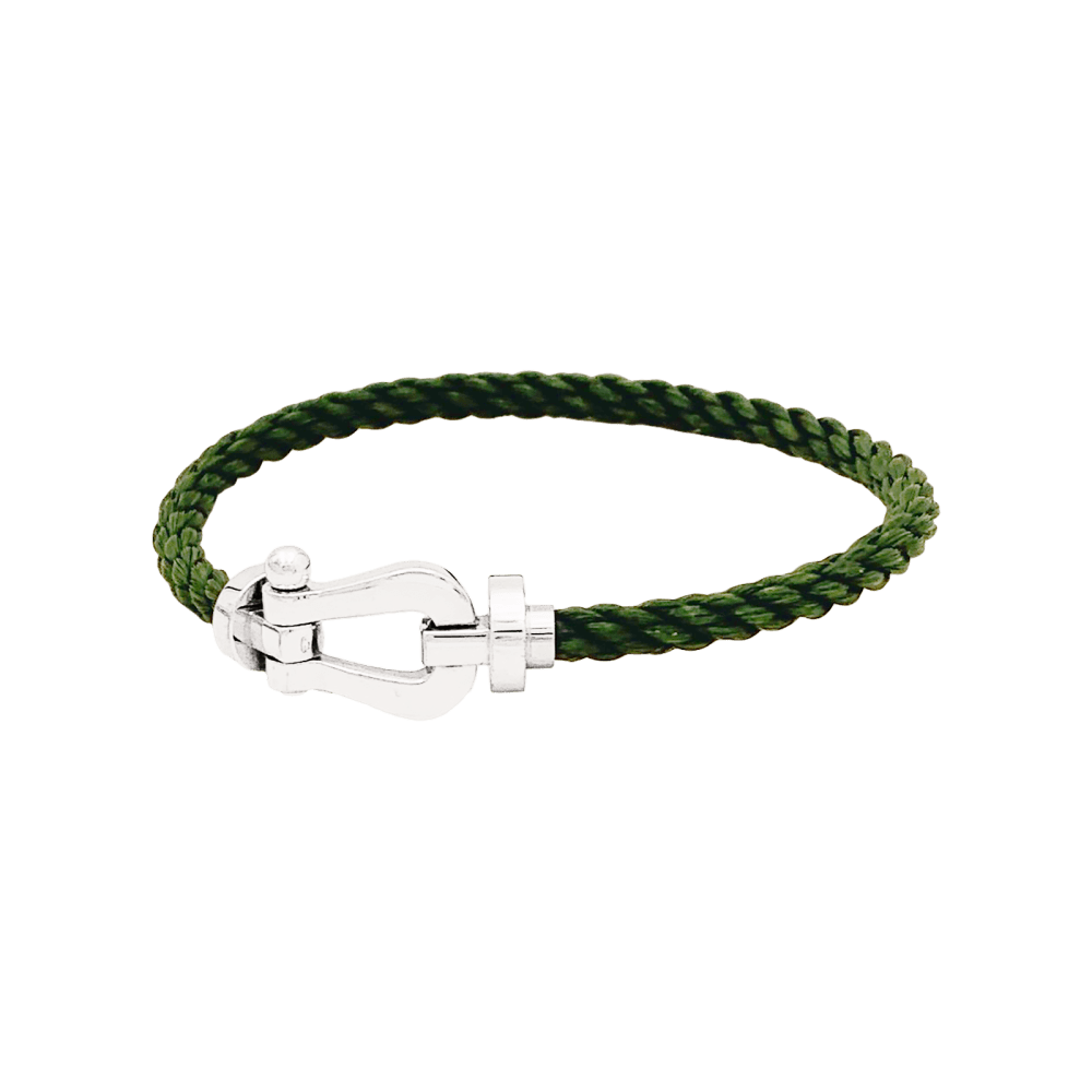 Bracelet Souple FRED "Force 10" en or blanc - Castafiore