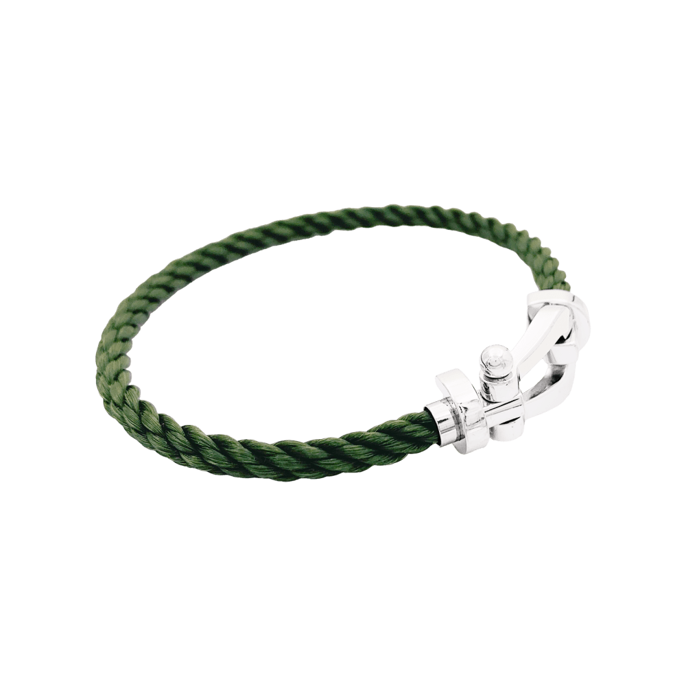 Bracelet Souple FRED "Force 10" en or blanc - Castafiore