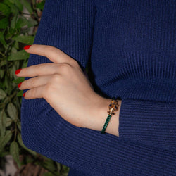 Bracelet Souple FRED "Force 10" en or jaune - Castafiore