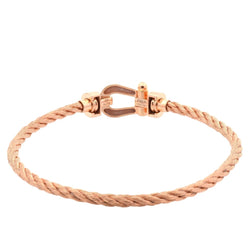 Bracelet Souple FRED "Force 10" en or jaune et diamants - Castafiore