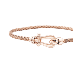 Bracelet Fred, "Force 10", rose gold.