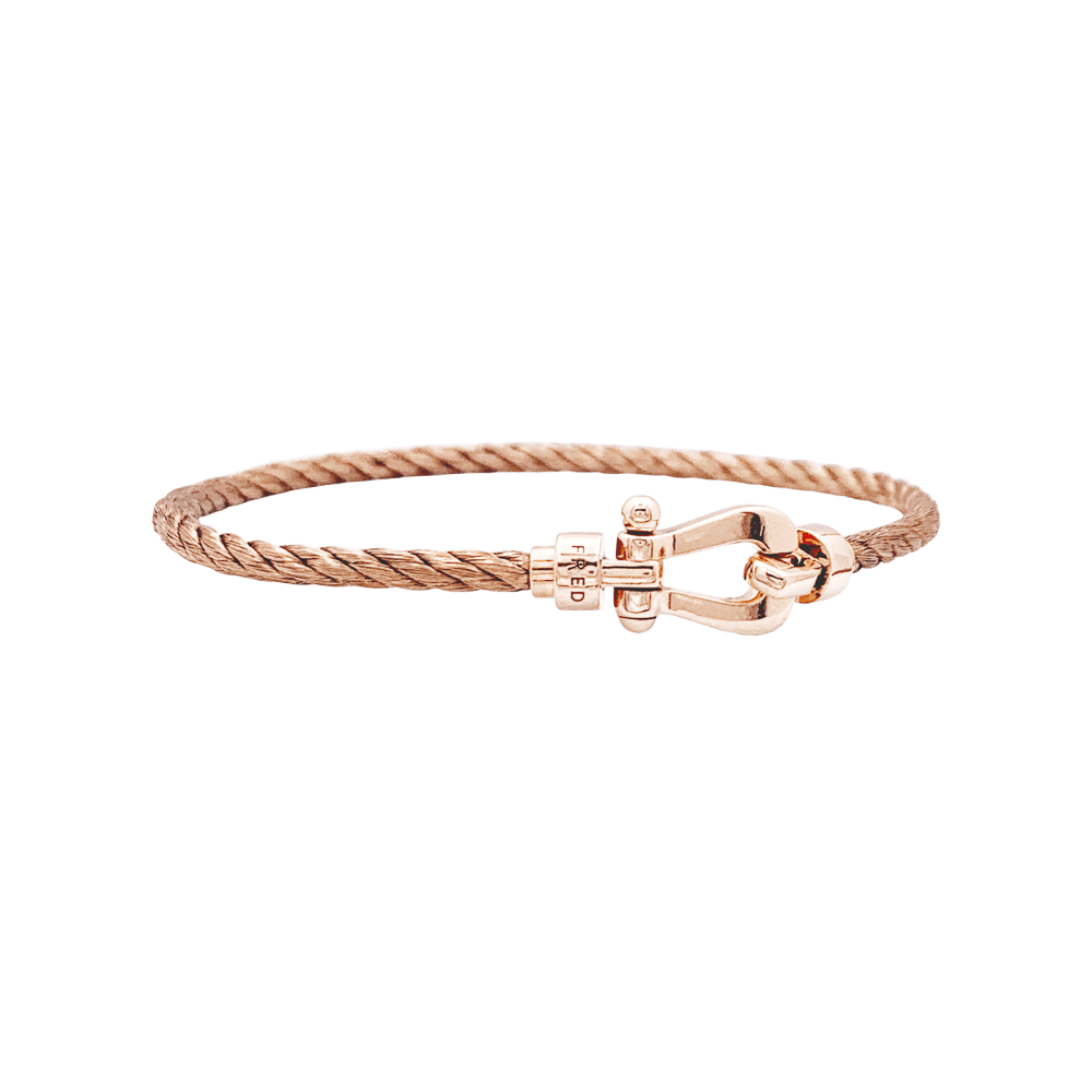Bracelet Fred, "Force 10", rose gold.
