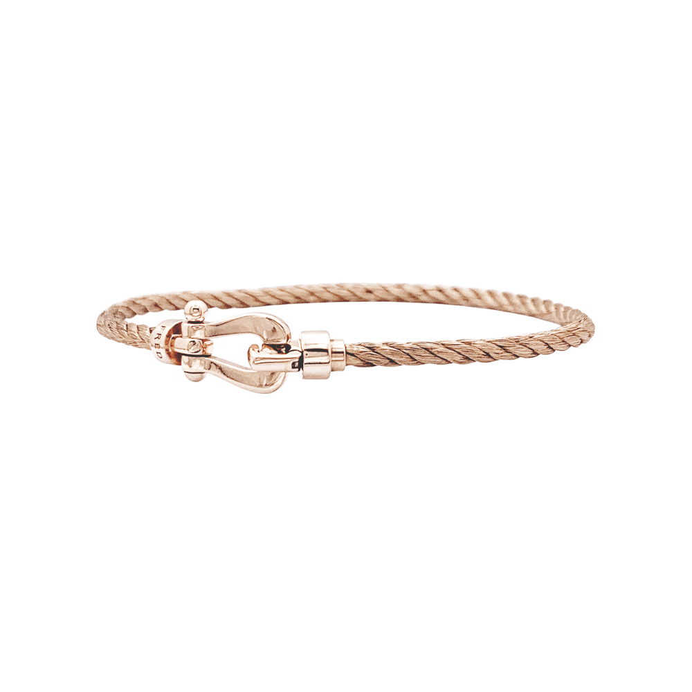 Bracelet Fred, "Force 10", rose gold.