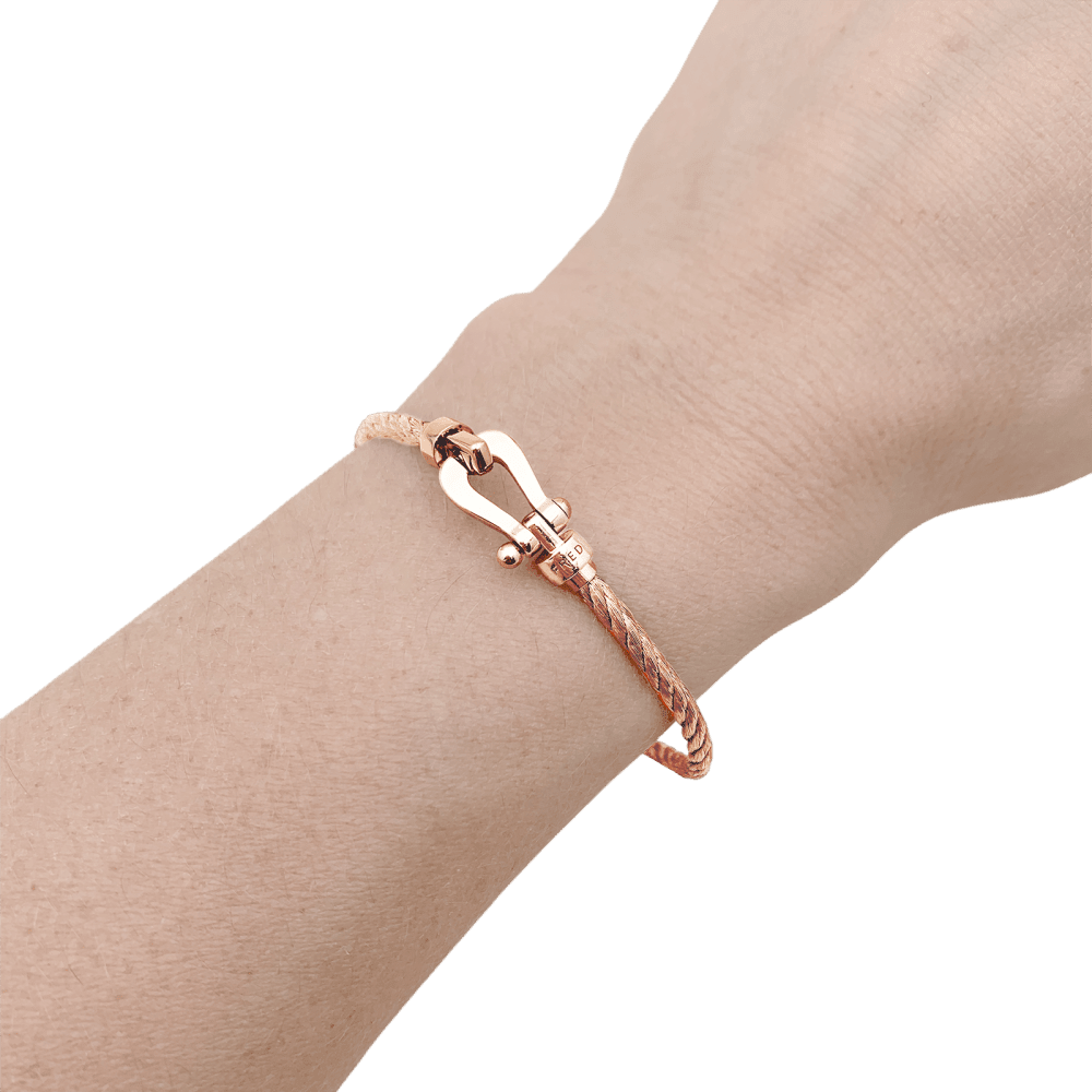 Bracelet Fred, "Force 10", rose gold.