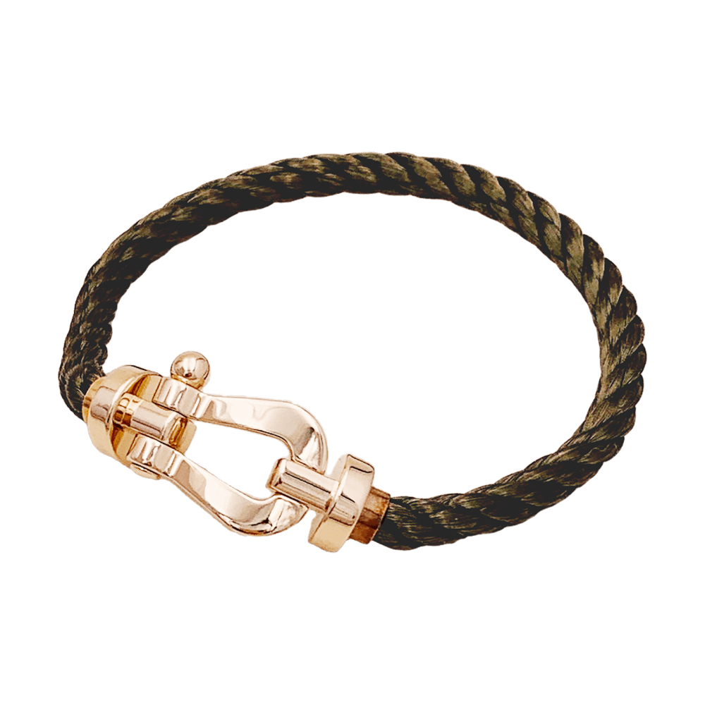 Bracelet Souple FRED "Force 10" en or rose - Castafiore