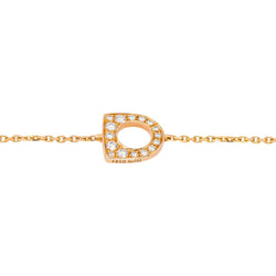 Bracelet Souple FRED "Success" en or rose et diamants - Castafiore