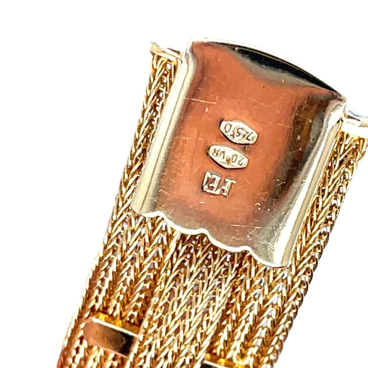 Bracelet Souple FRETELLI FILIPPINI en or jaune - Castafiore