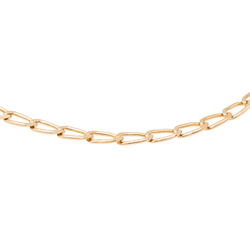 Bracelet Souple GINETTE NY "Sequin" en or rose - Castafiore