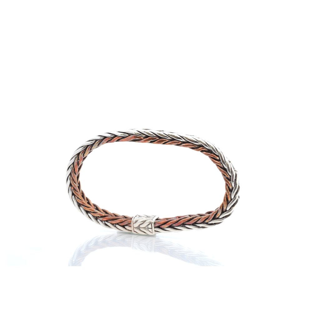Bracelet Souple JOHN HARDY en argent et cuivre - Castafiore