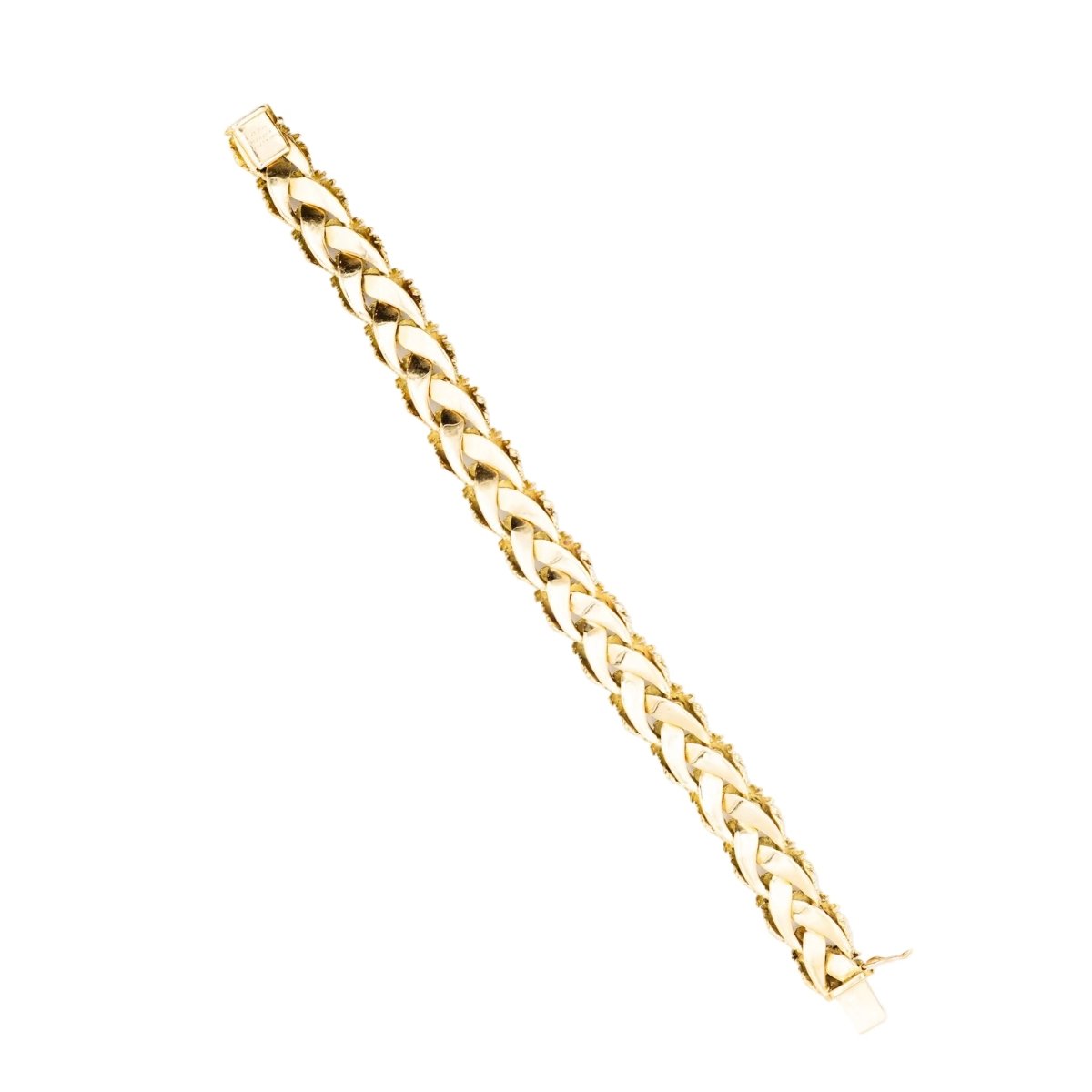 Bracelet Souple VAN CLEEF & ARPELS en or jaune - Castafiore