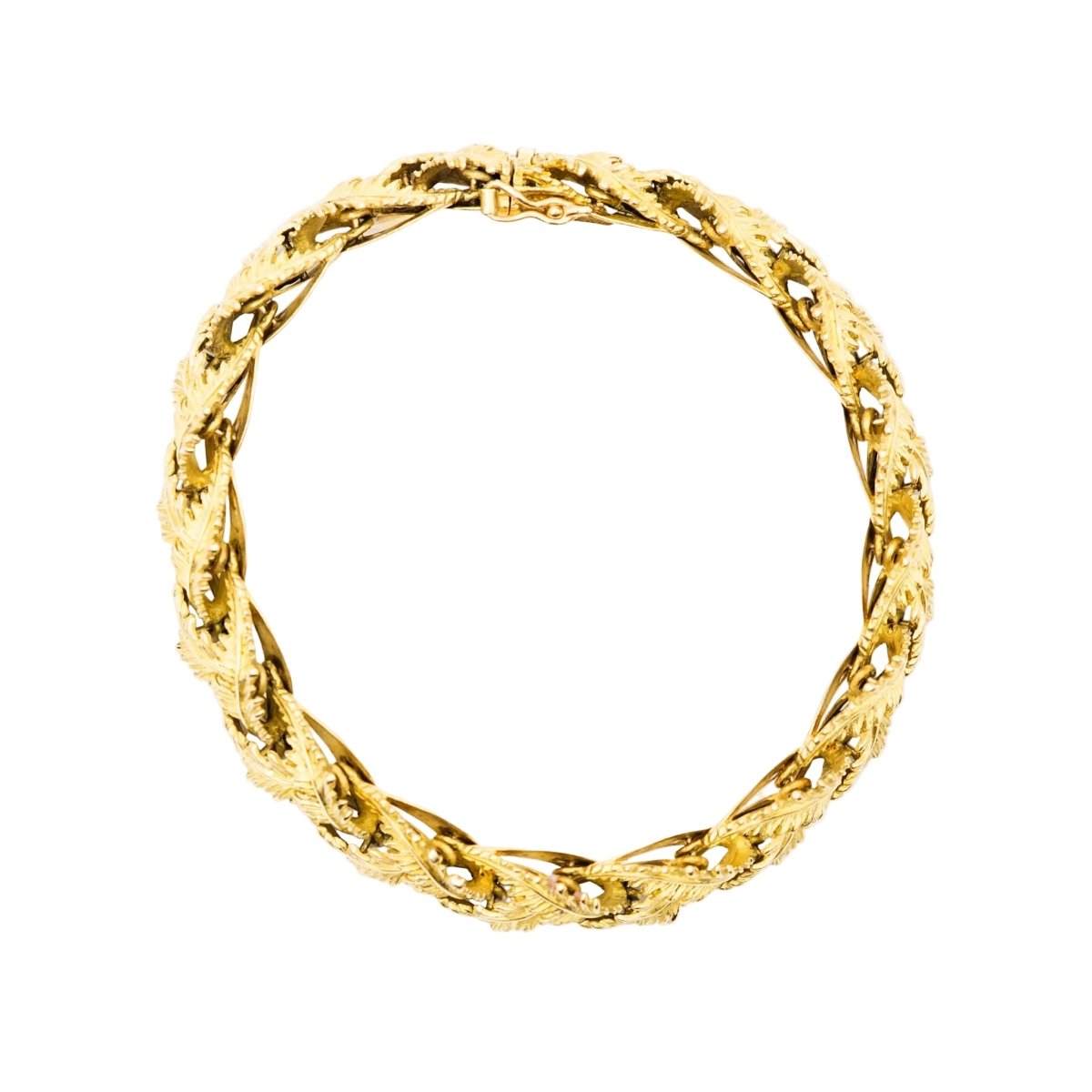 Bracelet Souple VAN CLEEF & ARPELS en or jaune - Castafiore
