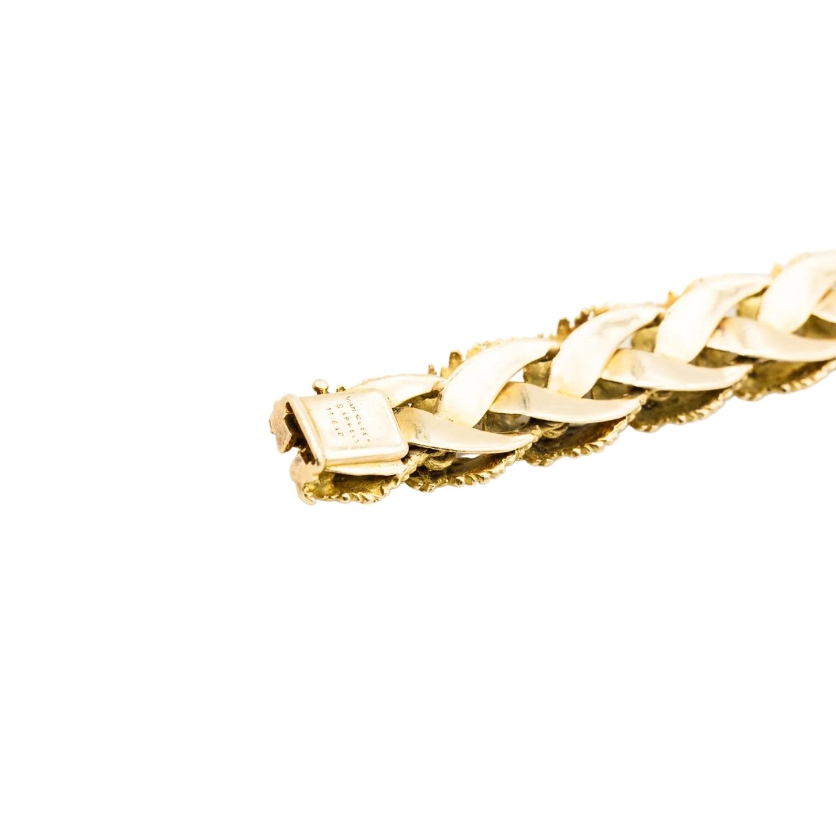 Bracelet Souple VAN CLEEF & ARPELS en or jaune - Castafiore