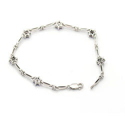 Bracelet SPRING avec saphirs et diamants - Castafiore