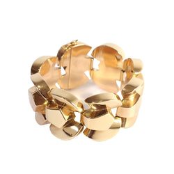 Bracelet Tank en or - Castafiore