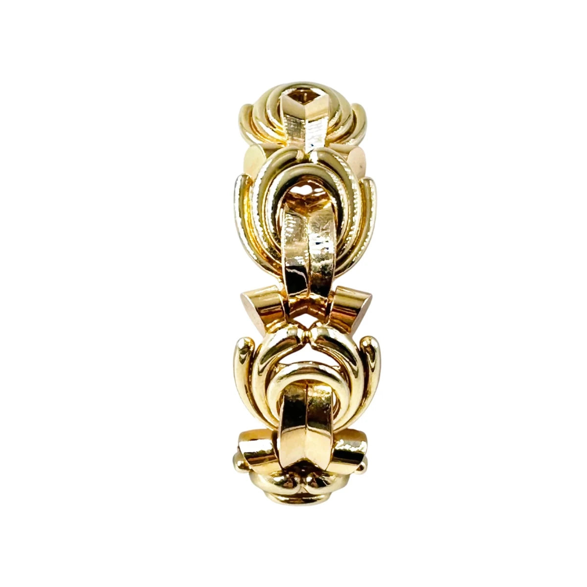 Bracelet Tank en or jaune - Castafiore