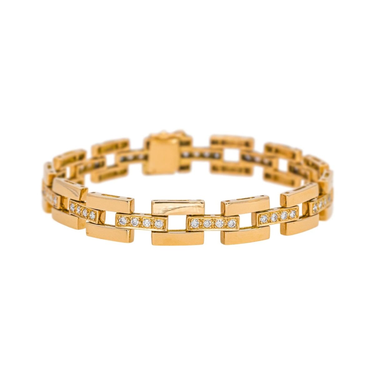 Bracelet Yellow gold diamond