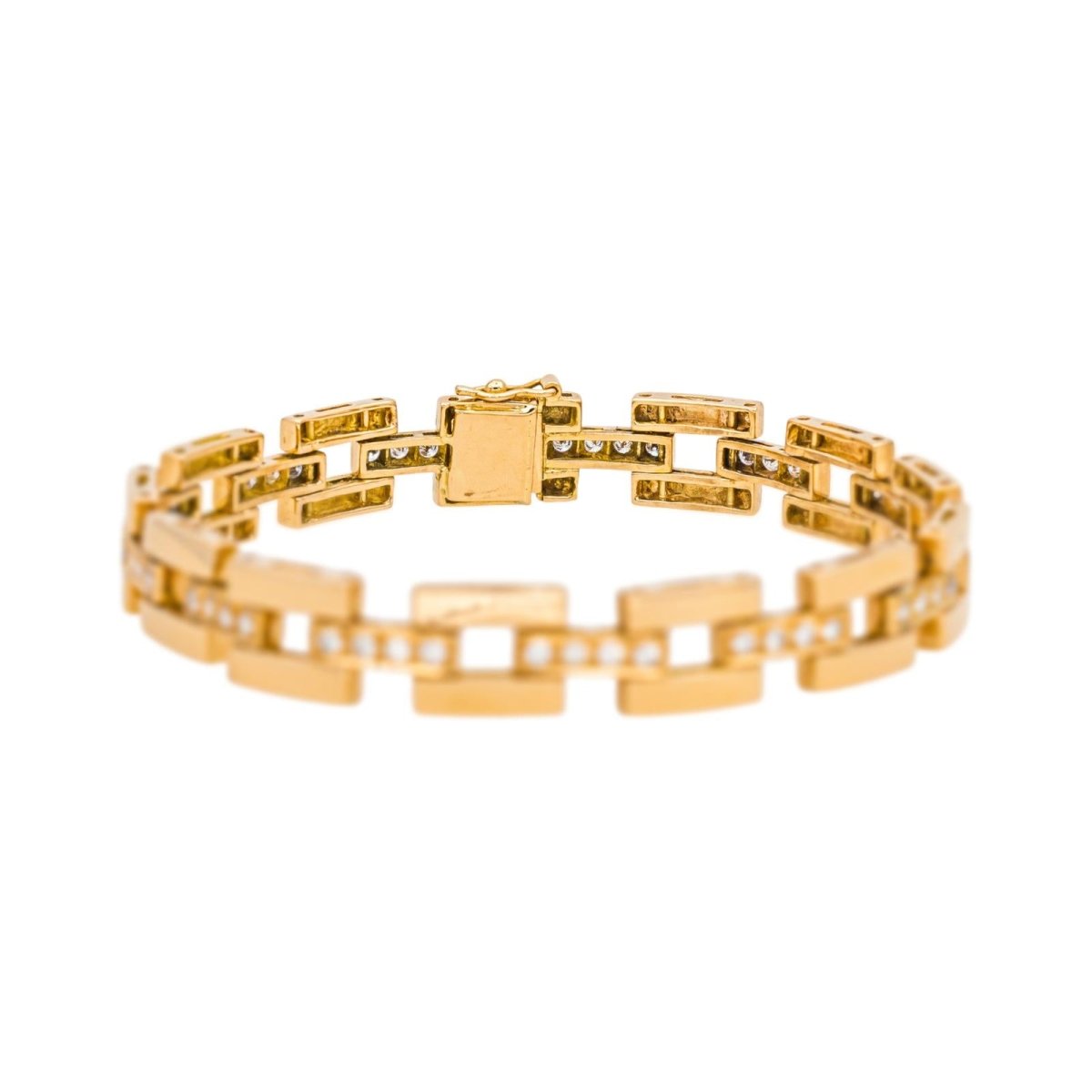 Bracelet Yellow gold diamond