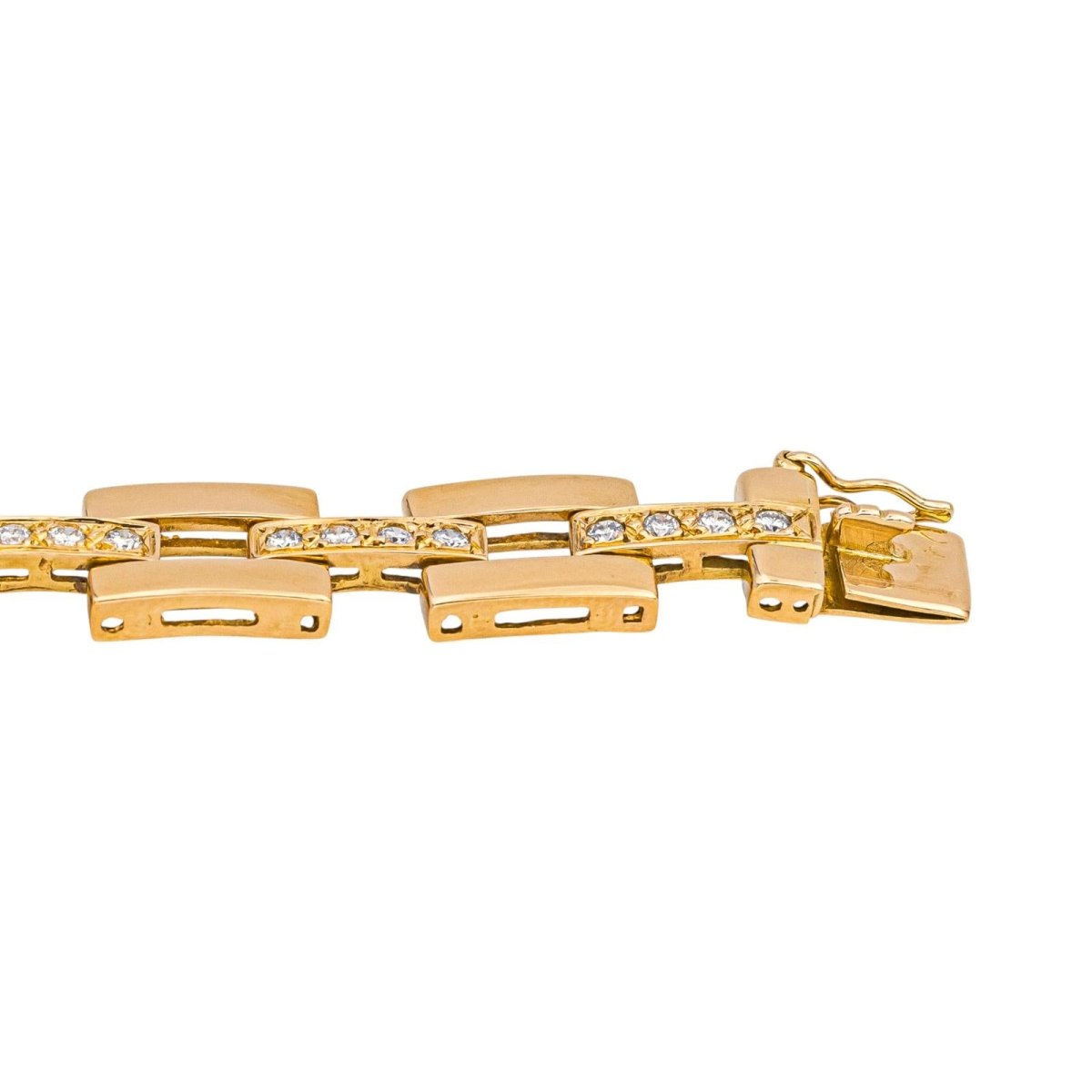Bracelet Yellow gold diamond