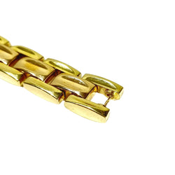 Bracelet Tank en or jaune et or rose - Castafiore