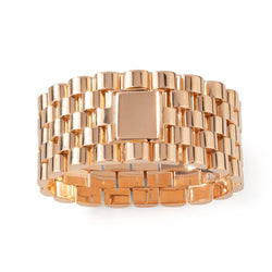 Bracelet Tank en or rose - Castafiore