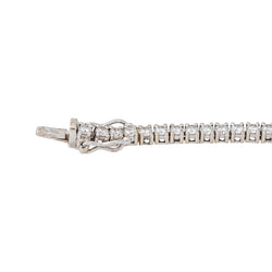 Bracelet Tennis Or blanc Diamant - Castafiore