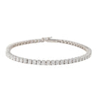 Bracelet Tennis Or blanc Diamant - Castafiore