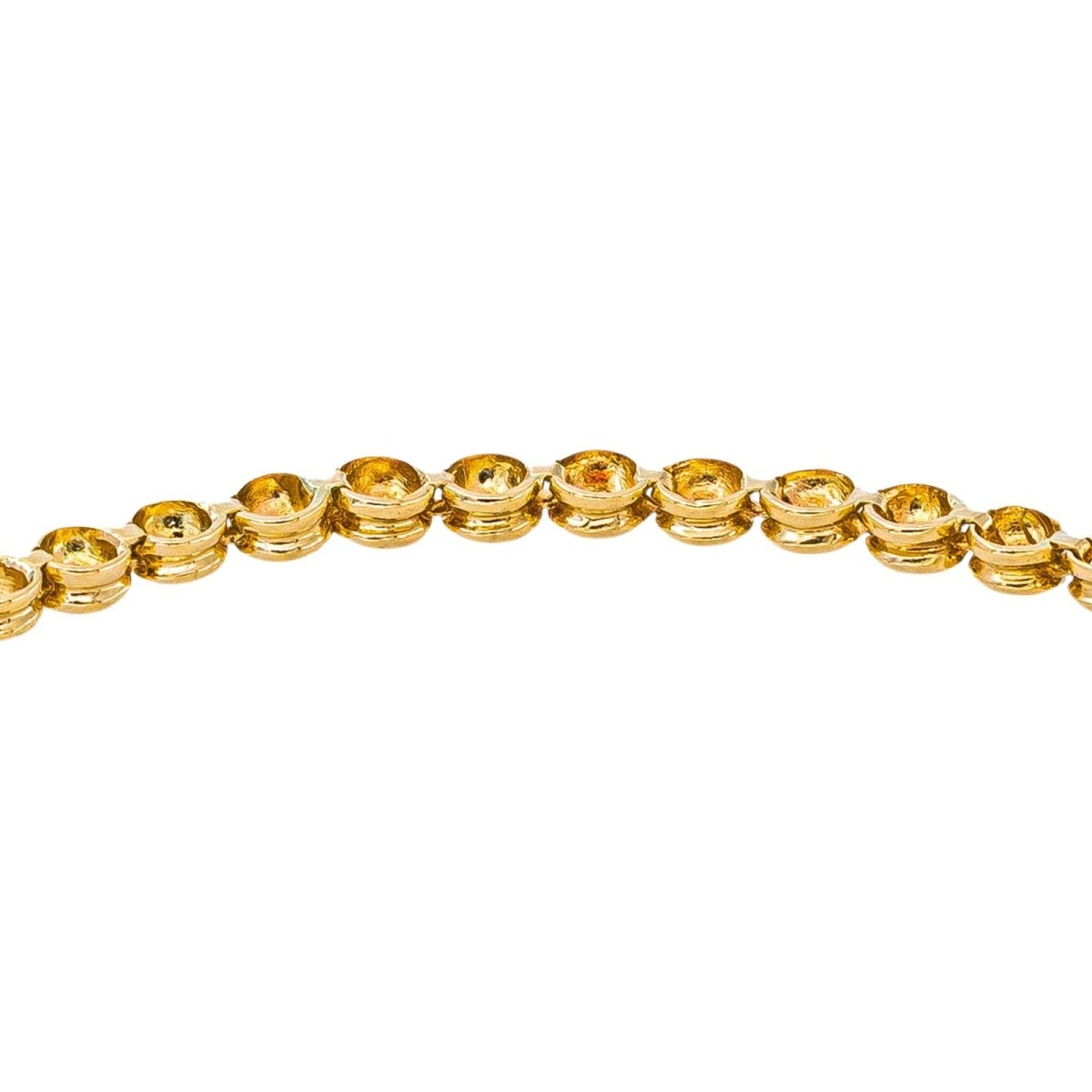 Bracelet Tennis Or jaune Diamant - Castafiore