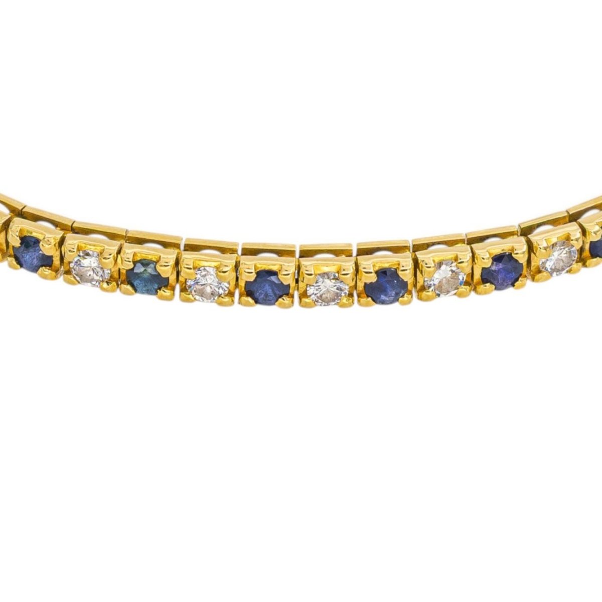 Bracelet Tennis Or jaune Diamant - Castafiore