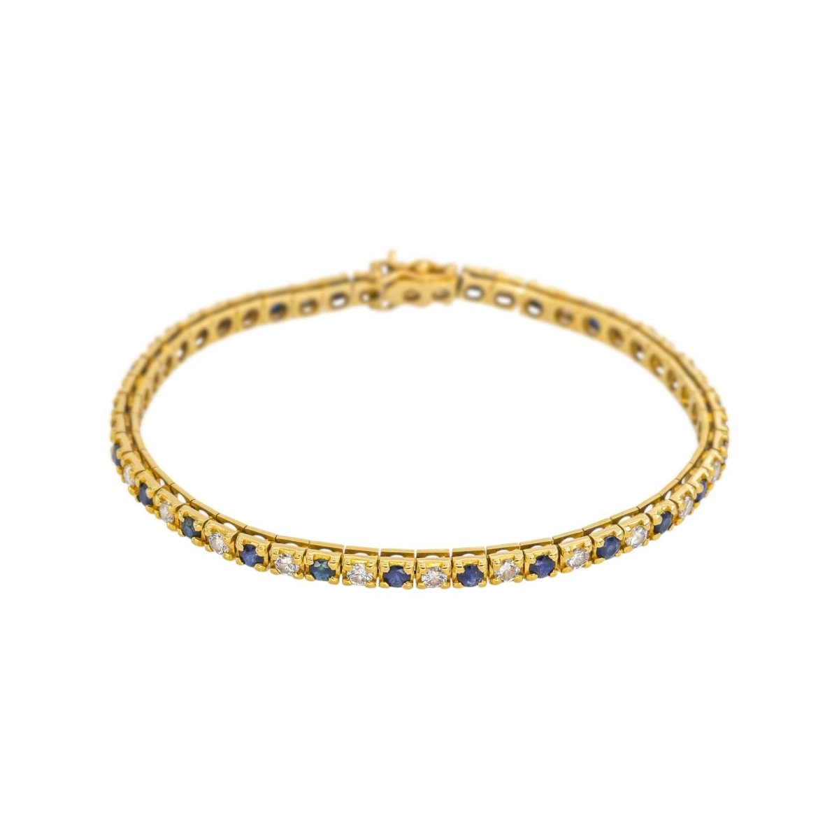 Bracelet Tennis Or jaune Diamant - Castafiore