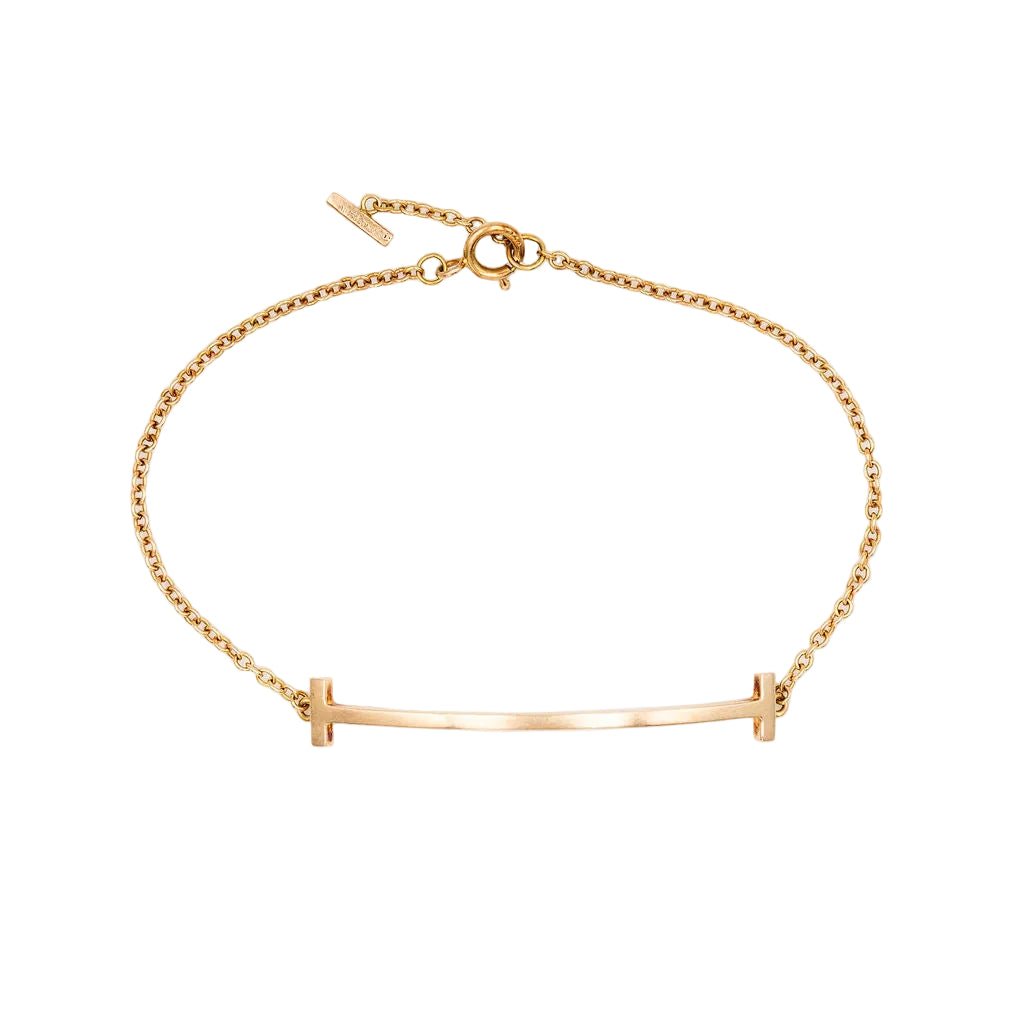 Bracelet TIFFANY & CO. Tiffany t en or jaune - Castafiore