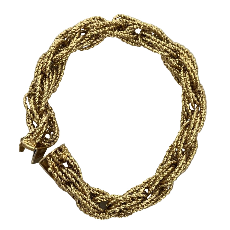 Bracelet Torsadé en or jaune - Castafiore