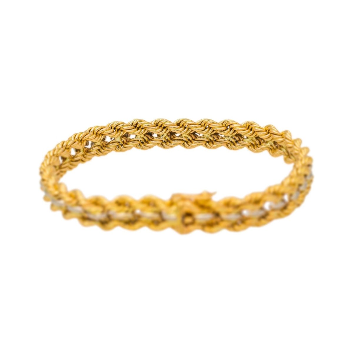 Bracelet Tressé Or jaune - Castafiore