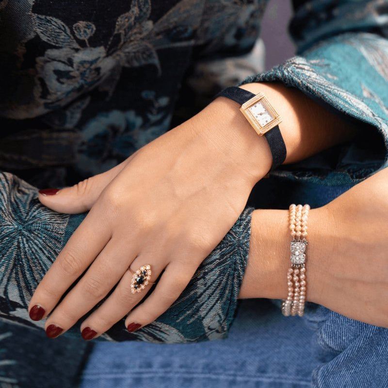 Bracelet trois rangs de perles - Castafiore