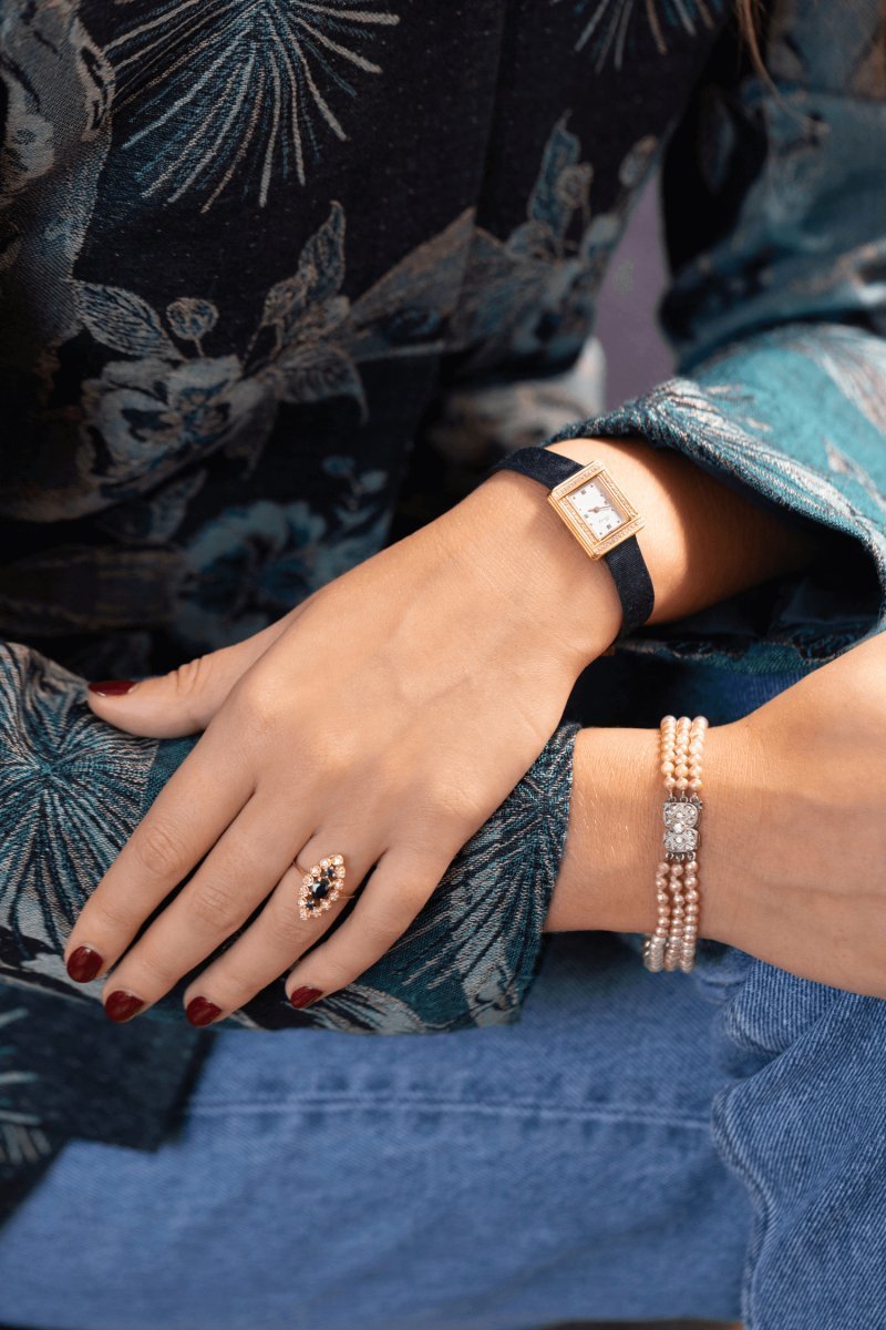 Bracelet trois rangs de perles - Castafiore